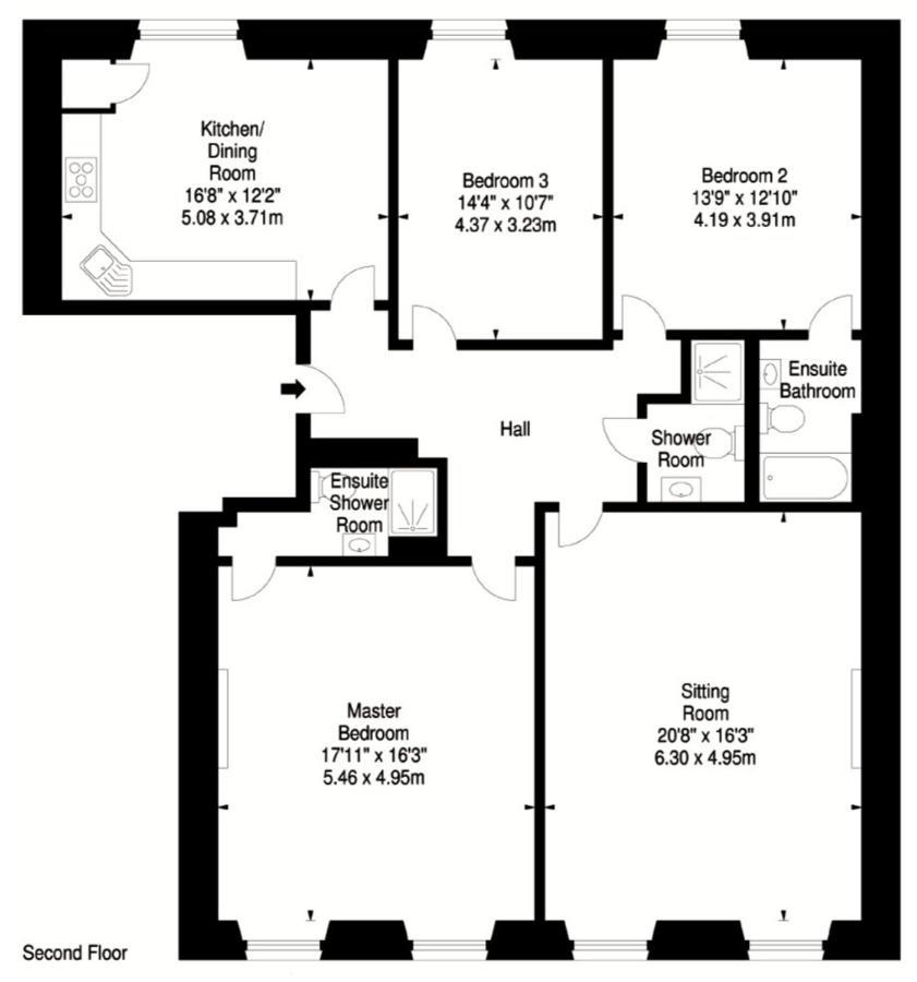 Edinburgh Castle Suite - The Edinburgh Address Exterior photo